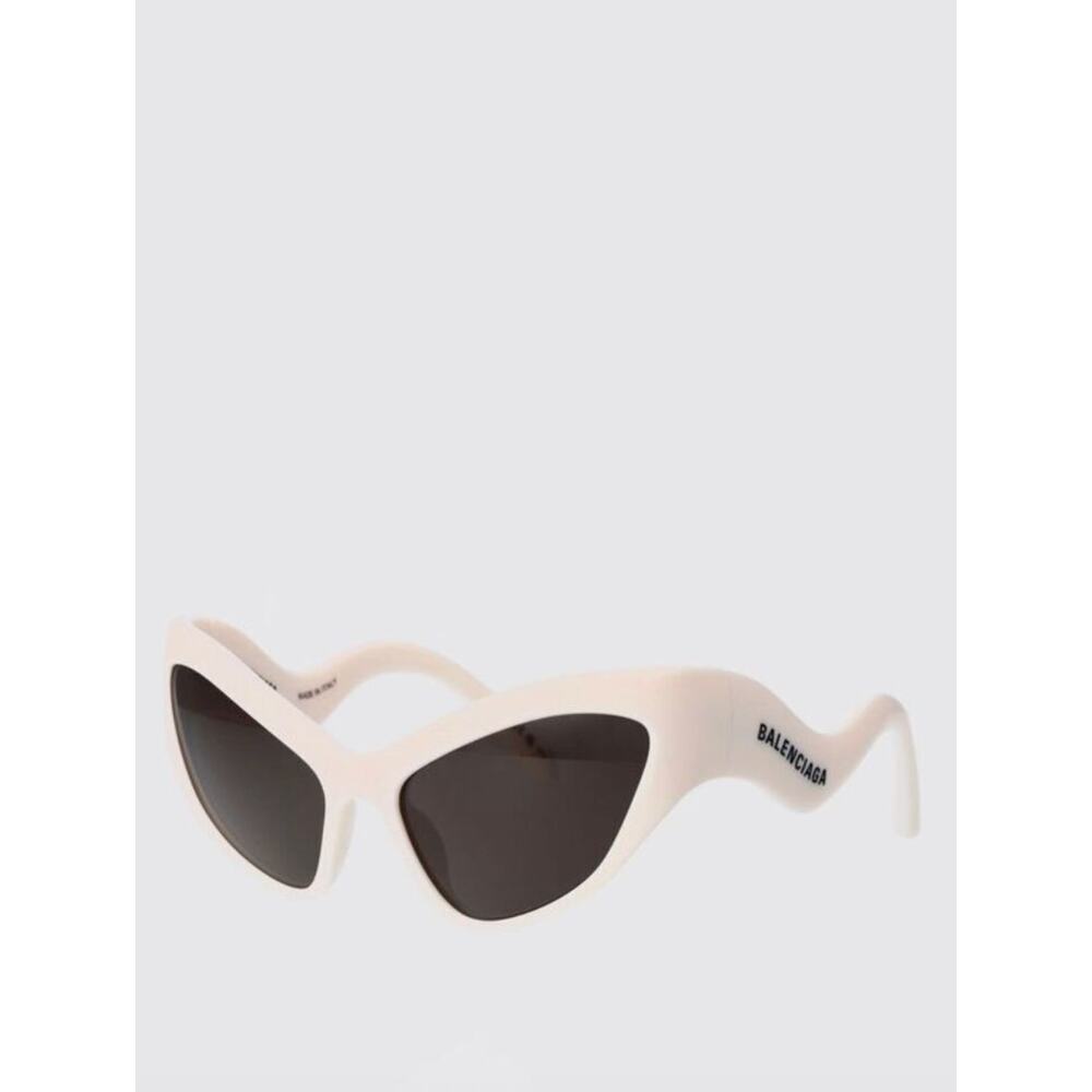 New Balenciaga BB0319S 003 Hamptons Cat White Alien Sunglasses 59-18-130